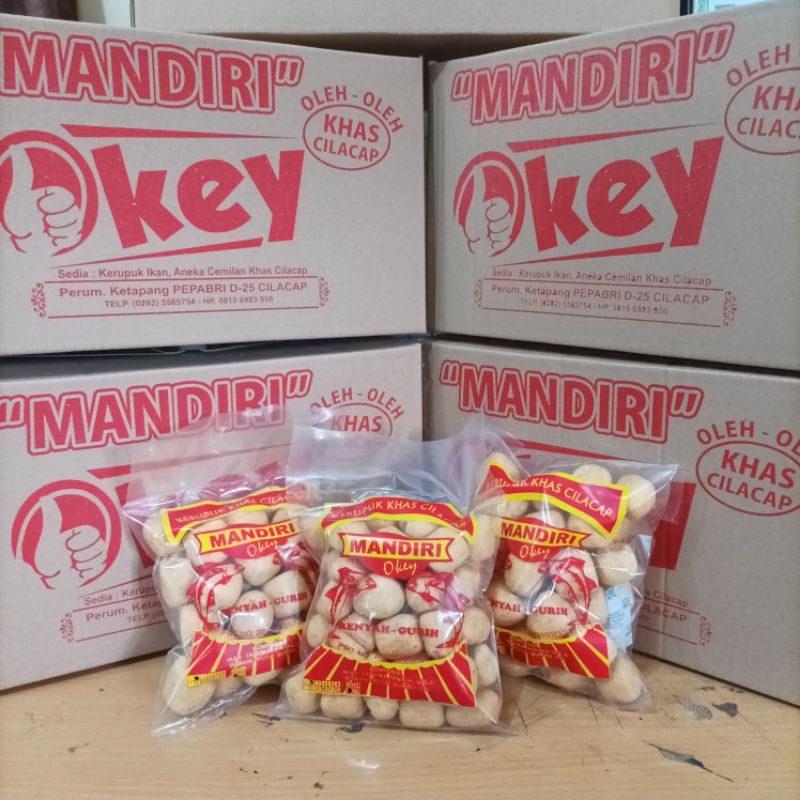 

MANDIRI OKEY Kerupuk Ikan kemasan Sedang