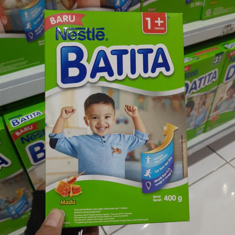Nestlé BATITA 1+Rasa Madu 1-3 tahun 350 gr