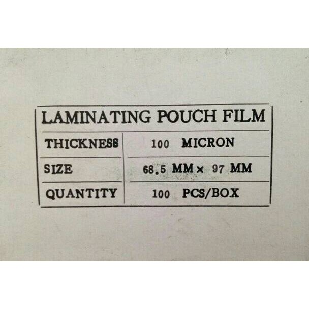 Plastik Laminating  KTP - Laminating Film