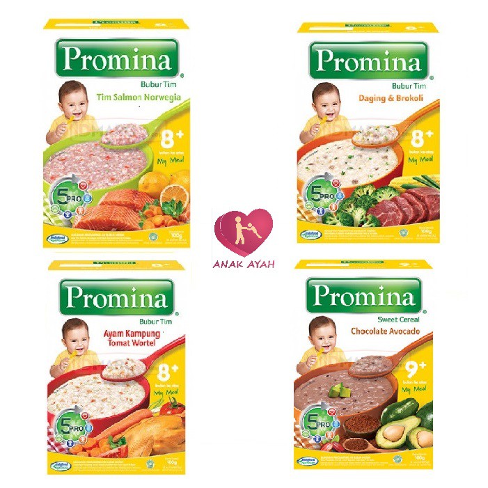 Promina Bubur 8+ dan Nasi Tim 12+ | Shopee Indonesia