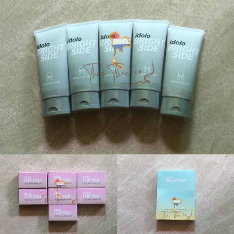 [ READY STOCK ] IDOLO MISTINE I LIP YOU & BRIGHTSIDE (Cleanser) & MAASK ON