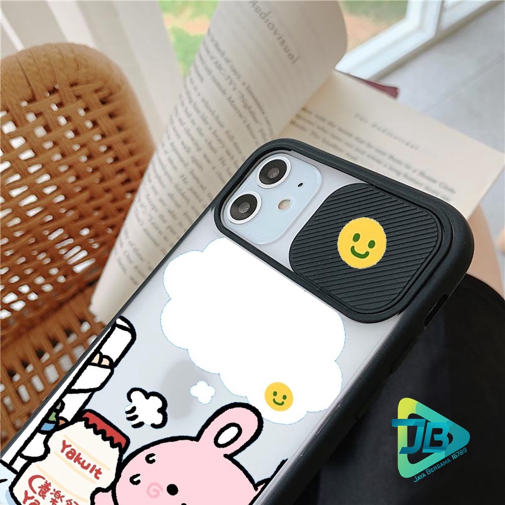 SOFTCASE SLIDE KAMERA BUNNY OPPO VIVO SAMSUNG XIAOMI REALME IPHONE ALL TYPE JB4963