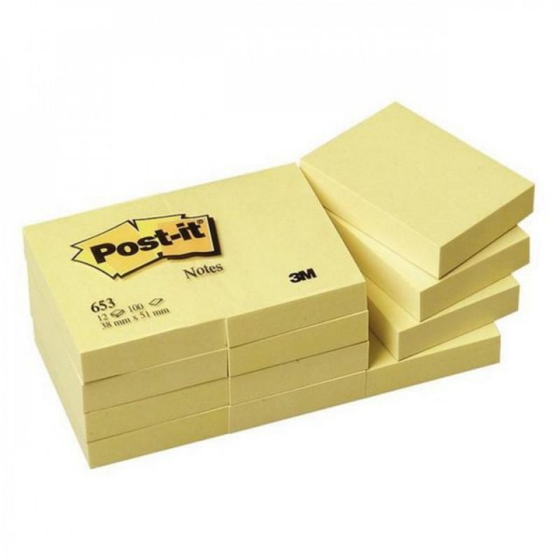 POST IT 3M 653 YELLOW-1
