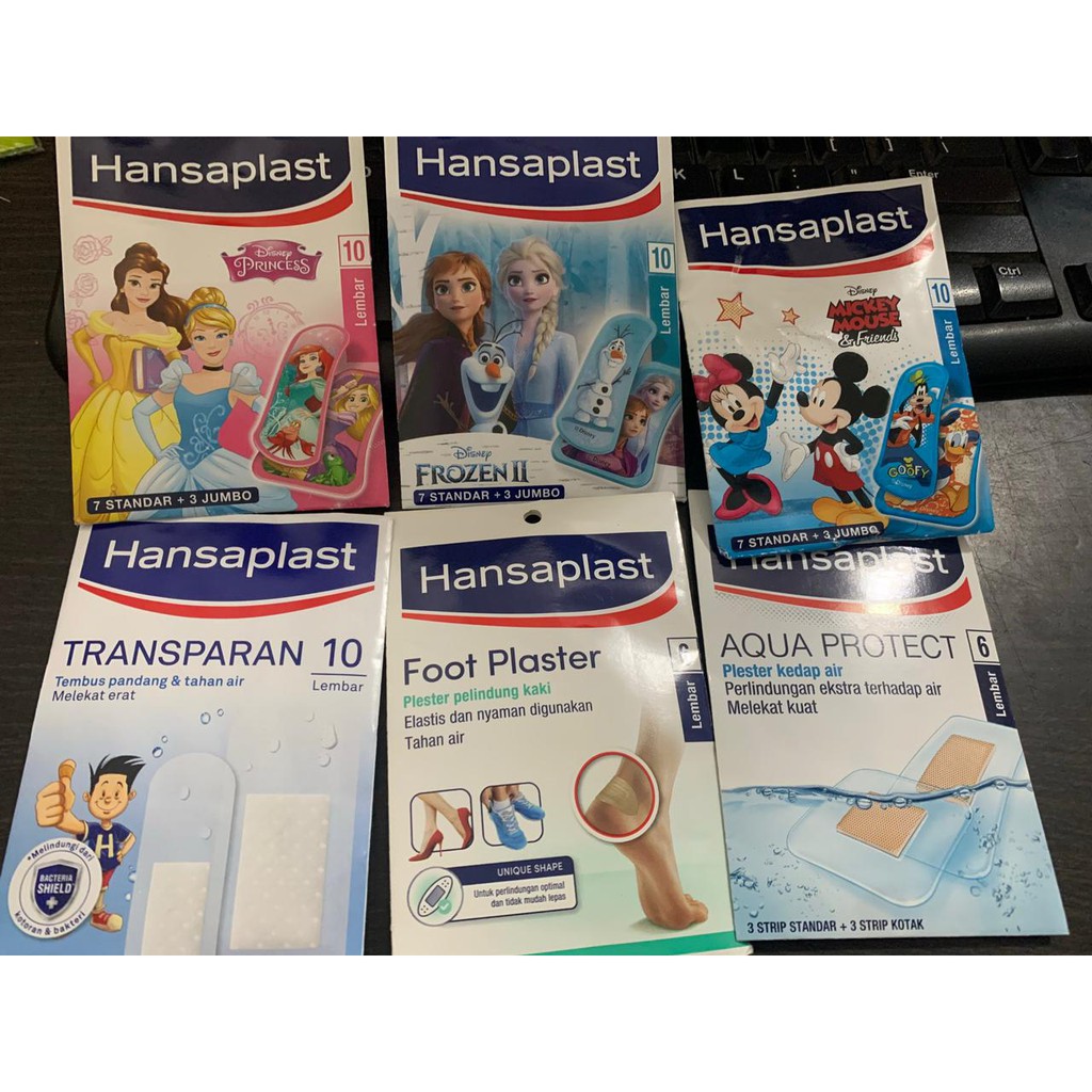 HANSAPLAST TRANSPARANT / HANSAPLAST ANAK / HANSAPLAST FOOT PLASTER
