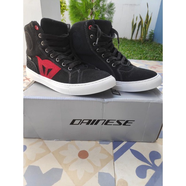 dainese streetbikers riding shoes pesanan motostation