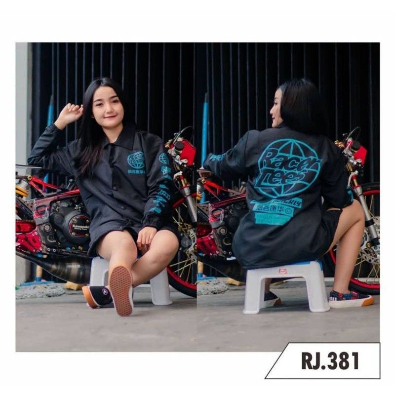 JAKET RACERTEES 100% Original ( GRATIS ONGKIR ! )