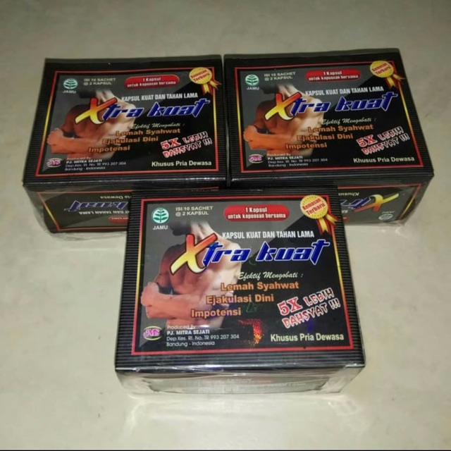 Kapsul extra kuat obat pria dewasa