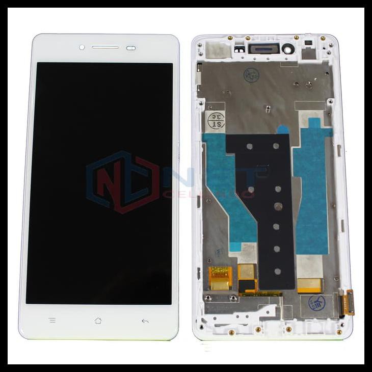 Lcd Touchscreen Oppo R7 - F7F / Lcd Ts Oppo R7 - F7F Plus Frame