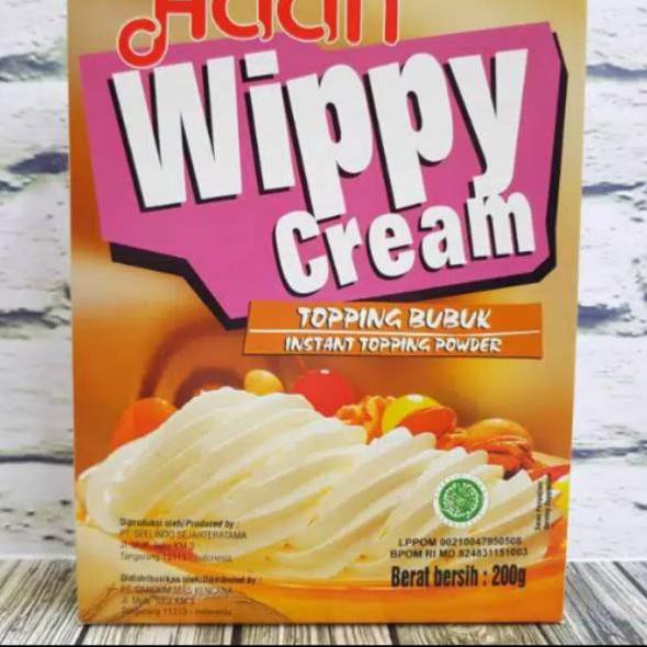 

HARGA PROMO Haan Wippy cream / bubuk wippy cream 200gr