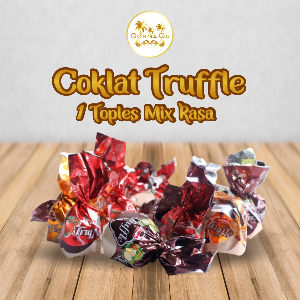 

Coklat Truffle 1 mika Mix Rasa