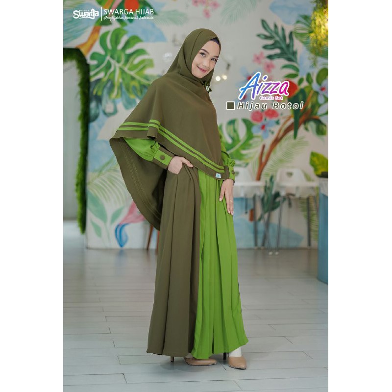 ALEXAGROSIR - AIZZA HIJAU BOTOL SET