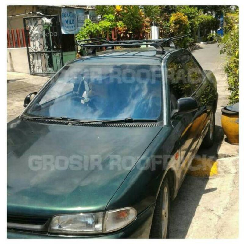 Roofrack rak mobil roof rack lengkap utk sedan lancer by HSA Rack