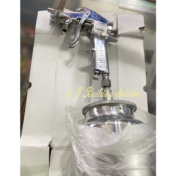 SPRAY GUN SEMPROTAN CAT ANGIN MEIJI TABUNG BAWAH 750 ml BAGUS F75