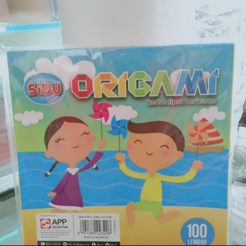 

Kertas Origami/kertas lipat sidu ukuran 12x12cm