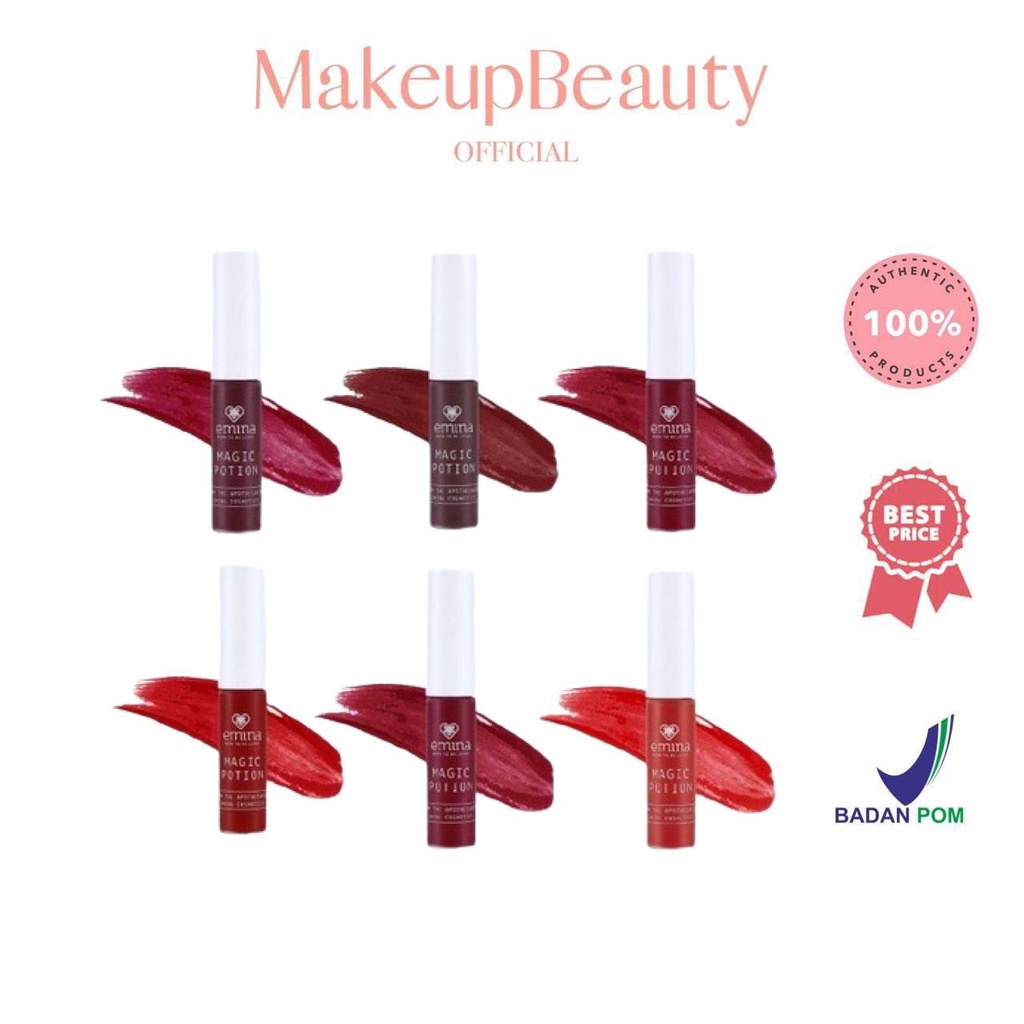 Jual EMINA Magic Potion Lip Tint 5,5ml Shopee Indonesia