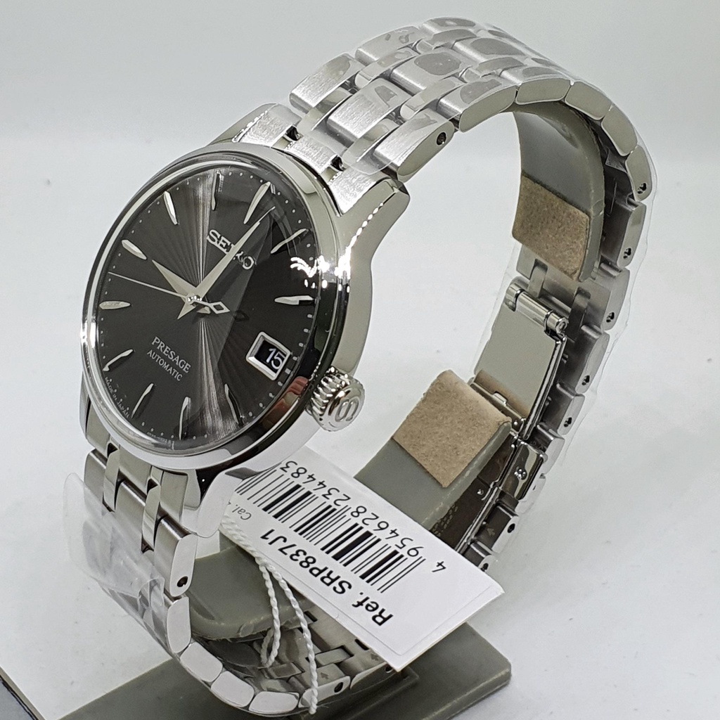 Seiko Presage Ladies SRP837J1 Dark Grey Dial - Jam Tangan Wanita SRP837