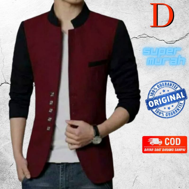 blazer maroon D