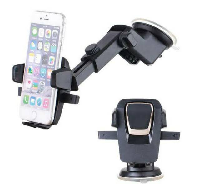 Holder Mobil Handphone - Hp - Easy One Touch Car &amp; Desk Mount - Clic, Tap &amp; Drive Safety - Mount