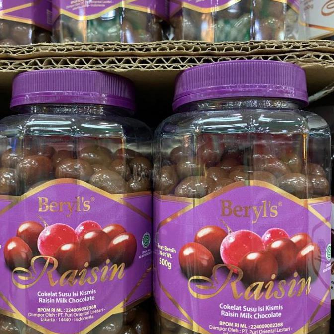 

TERBARU BERYL'S RAISIN MILK CHOCOLATE 500 GR MAKANAN & MINUMAN