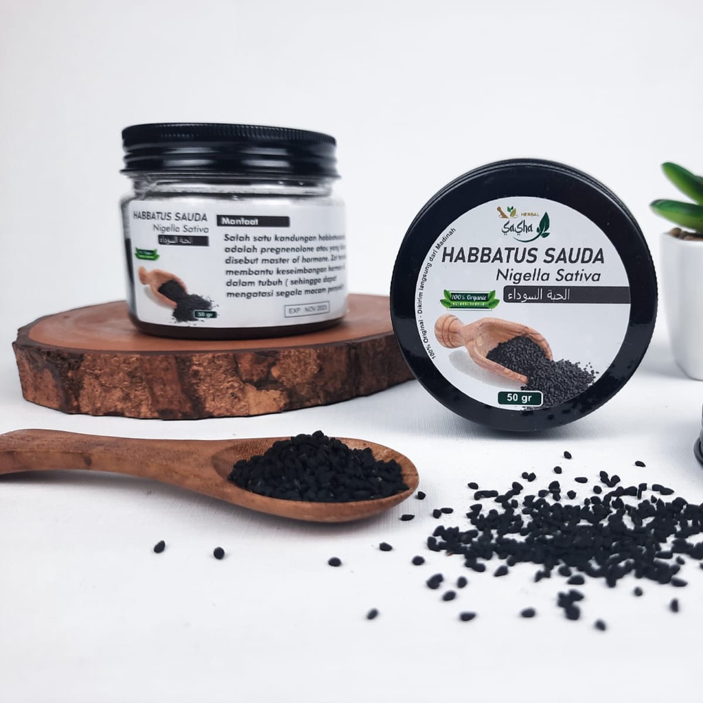 Habbatussauda Murni Premium Asli 100% Serbuk Habbatussauda