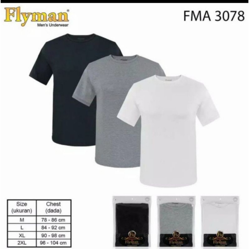 Flyman FMA 3078 T- shirt Pria