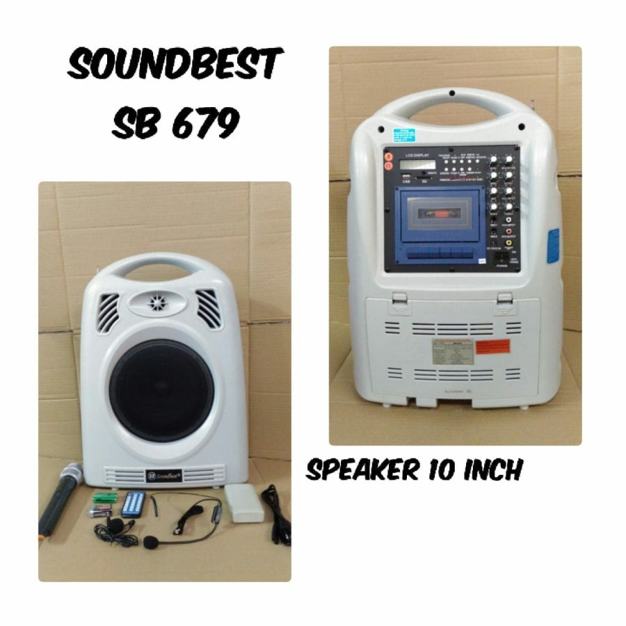 soundbest SB 679 Speaker Portabel Wireless