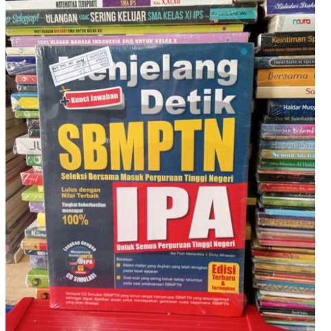 BUKU MENJELANG DETIK SBMPTN +KUNCI JAWABAN IPA