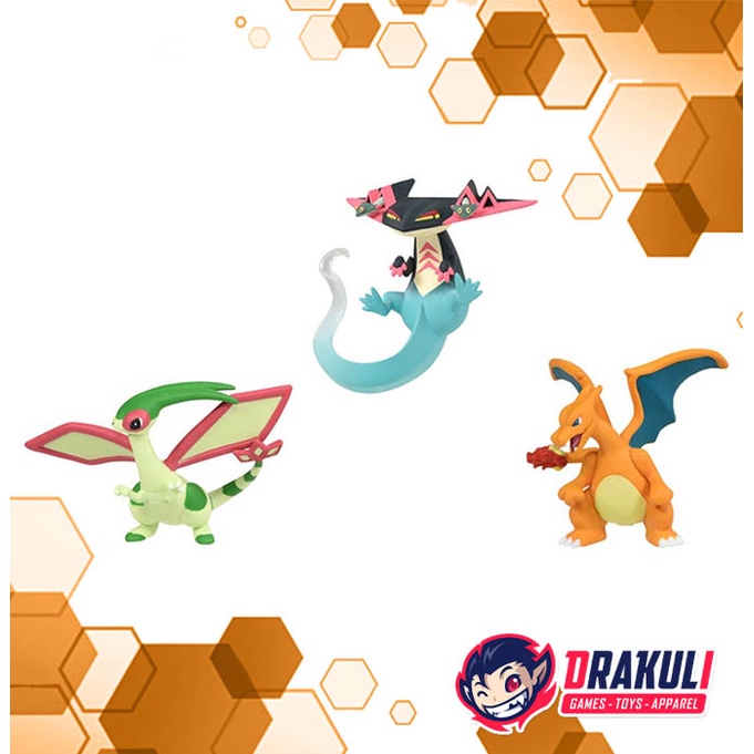 Toys Tomica Moncolle Collection Vol. 1 – Drakloak, Flygon, Charizard