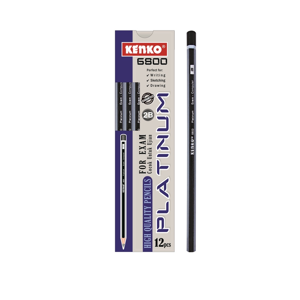 

Kenko Pencil 2B-6800 - 2 Lusin