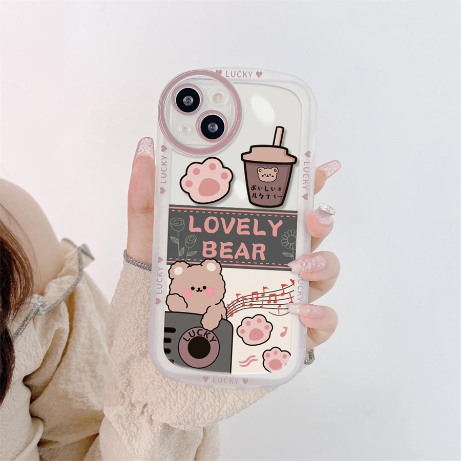 Soft Case Silikon Motif Kucing Untuk Vivo Y16 2022 Y22 Y35 Y33S Y21T Y21S Y11 Y12 Y15 Y17 Y12S Y12A Y15S Y15S Y20S Y20S Y30 Y1 Y50 S