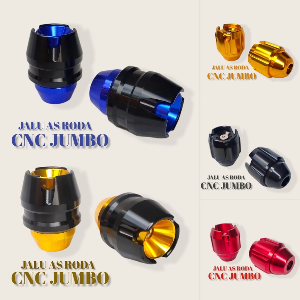 Jalu as roda depan Jalu as roda cnc Jalu as roda nmax,pcx,aerox,lexi,dll universal full CNC harga sepasang