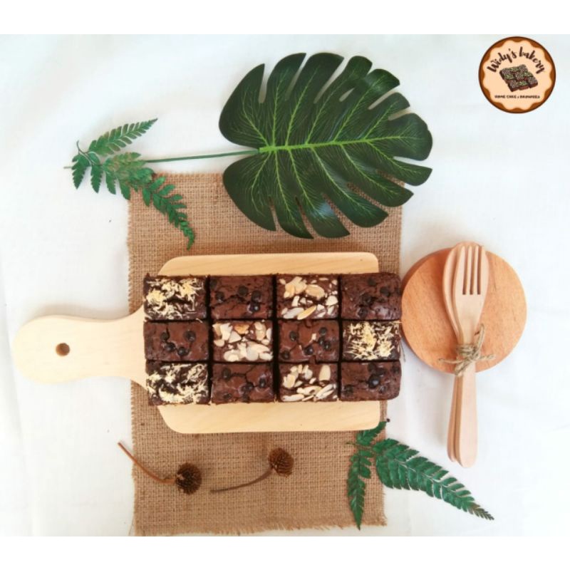 

Fudgy Brownies Sekat | Murah Enak