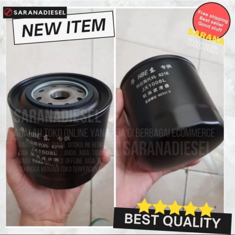 filter oli diesel / oil filter jx1008L / filter jx 1008 L