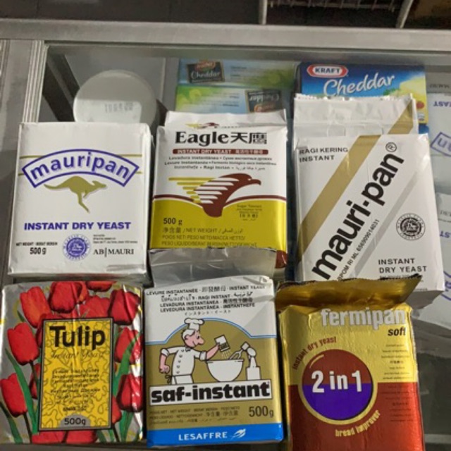 

RAGI INSTANT EAGLE FERMIPAN MAURIPAN SAF TULIP 500gr