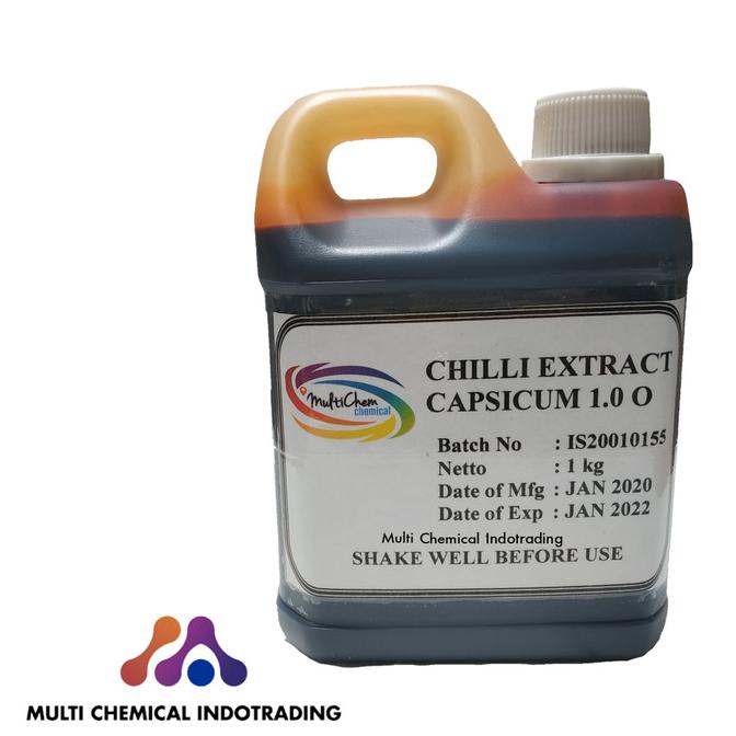 

BAYAR COD Capsicum Oleresin - ekstrak cabai / cabe 1.0 jt SHU Oil Soluble - 1 KG STOK TERBATAS