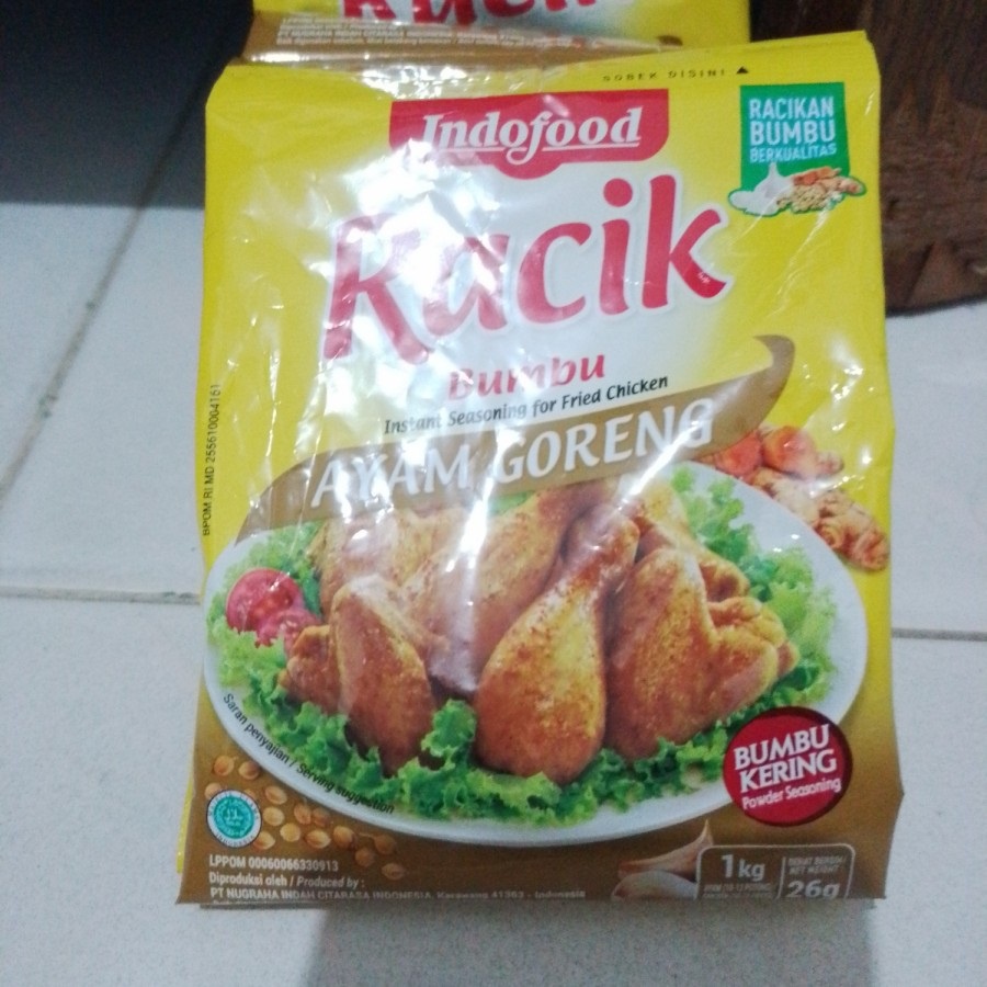 

RACIK Bumbu Ayam Goreng - 1 pcs (26 gr)