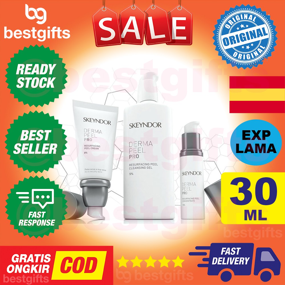 SKEYNDOR DERMA PEEL PRO INTENSIVE EXFOLIATING RESURFACING PEEL CONCENTRATE PENGELUPASAN KULIT 30 ML