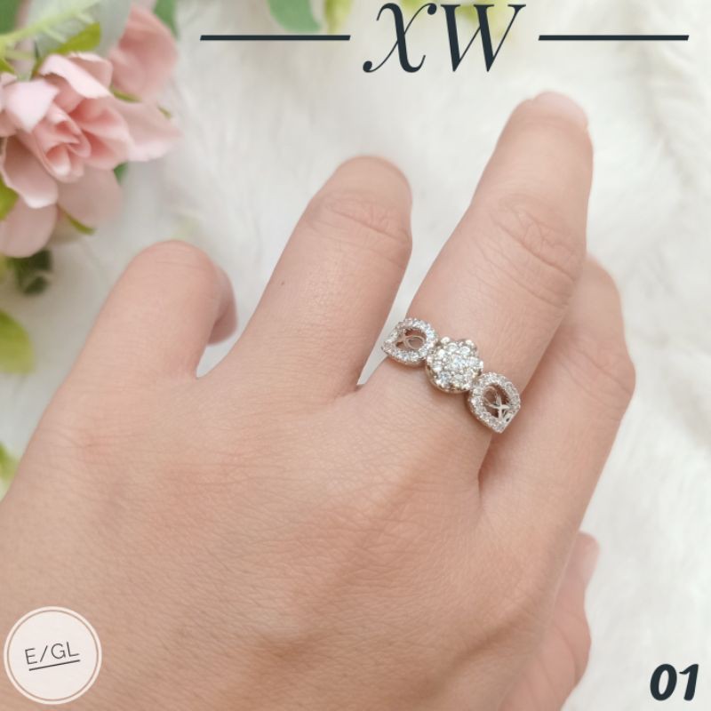 Cincin Fashion Wanita Silver C03054