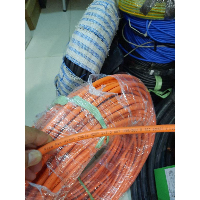 Kabel FRC 2x1.5mm kabel metal / kabel tahan panas