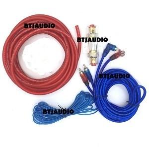 Kabel Set Audio Mobil Untuk Instalasi Subwoofer Aktif