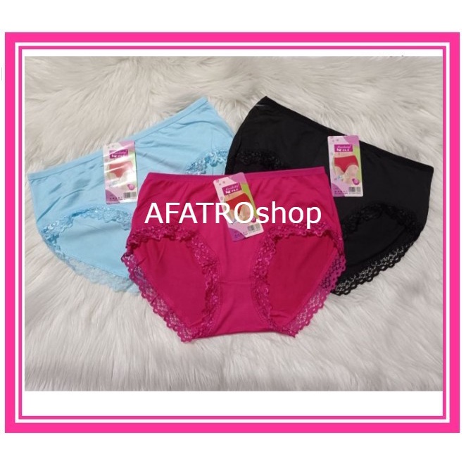 CD WANITA / CELANA DALAM WANITA RENDA IMPORT MIAOKAIQI 998 FIT TO L-XL