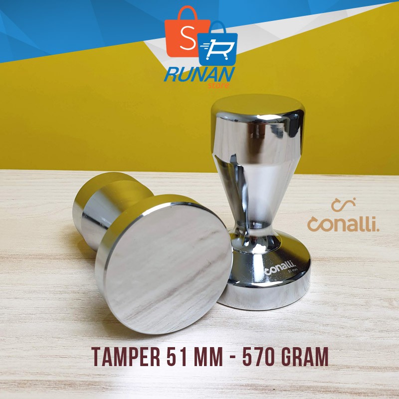 Produsen Tamper 51mm - Tamping Coffee Tamper 51 Mm Penekan Kopi Stainless Steel Delonghi ZEL01xcdaaBkq