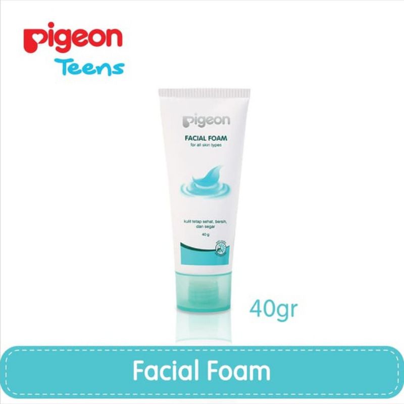 PIGEON TEENS REMAJA Paket Ekonomis - 3pcs (Bedak 14gr, Facial Foam 40gr, Moisturizer 20gr)