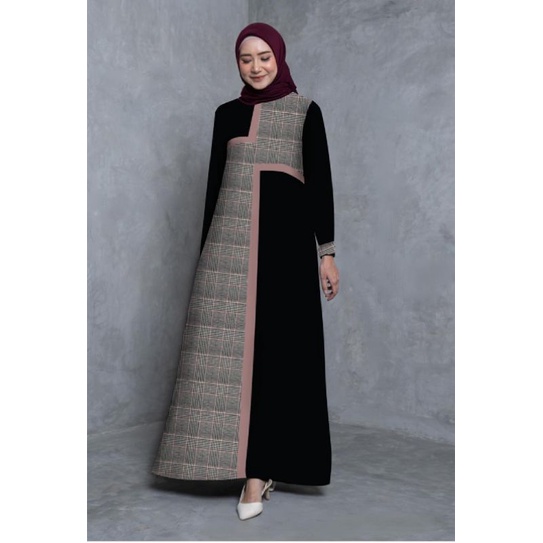 CARAMEL Dress BY ZERINA BANU (SIZE XL) - HLZB