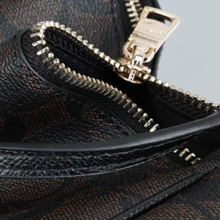 "KOL. 7094" Tote COaCH  Pouch Mini 2 tali Bahan Kanvas  + Sertifikat Tas Selempang wanita  import  T