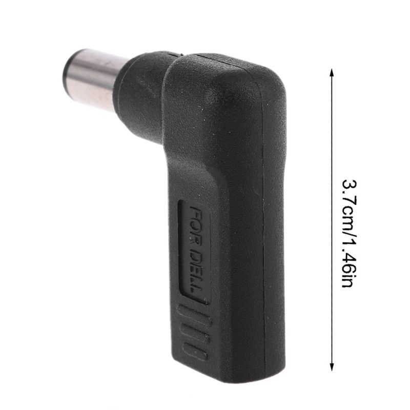Btsg USB-C Type-C Female to 7.4x5.0mm Untuk Adaptor Plug DC Male Untuk Laptop DELL Conver