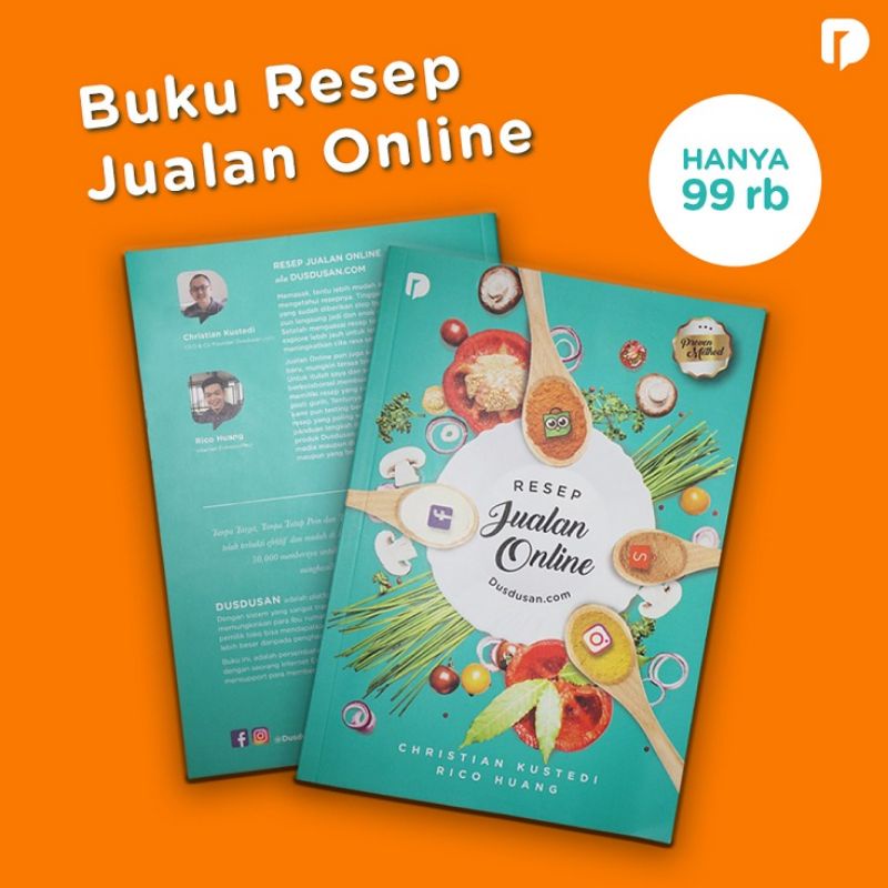

Buku Resep Jualan Online untuk Pebisnis Pemula Dusdusan