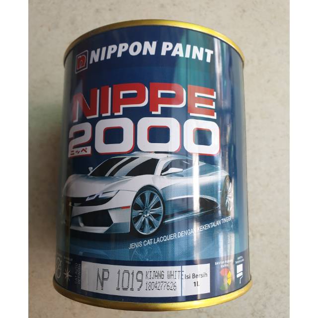 Cat nippe 2000 nippon paint warna putih tulang kijang Cat nippe 2000 nippon paint warna putih tulang kijang