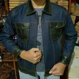 740 Model Jaket Levis Ngetren HD Terbaik