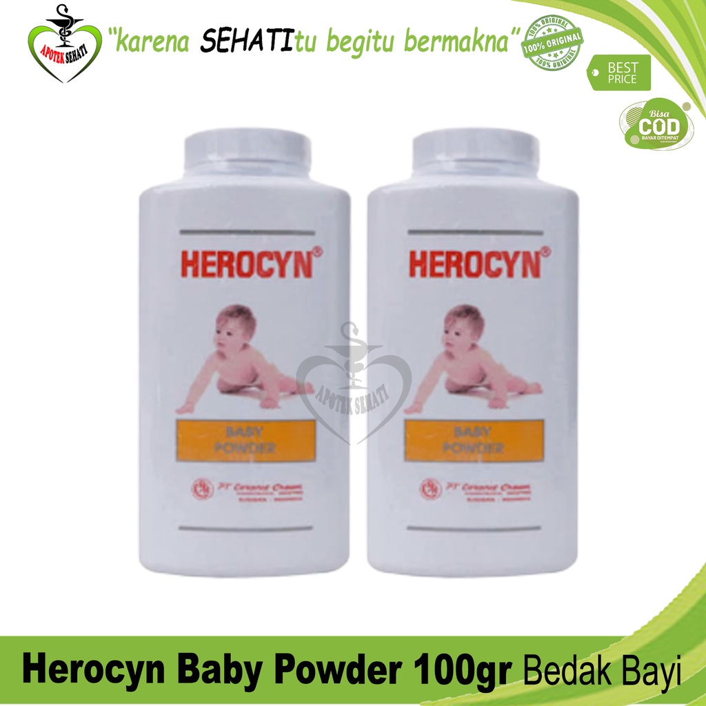 HEROCYN BABY 100GR BEDAK BIANG KERINGAT GATAL BAYI